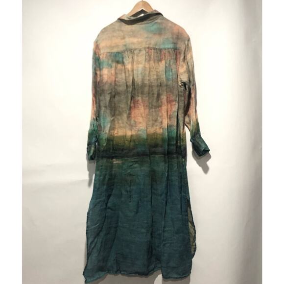 Free People X Mes Desmoisselles Bempa Duster Maxi Dress Size 6 $485 NWT - Picture 4 of 11